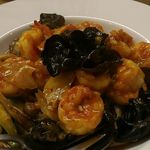 中国料理 菜格 - 海老と野菜の辛い炒め物