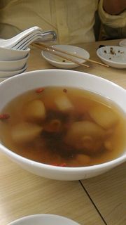 中国料理 菜格 - 根菜のスープ