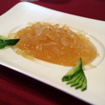 全聚徳 - 前菜「中華クラゲの酢の物」