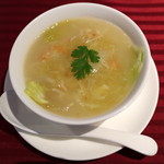 全聚徳 - スープ「フカヒレのスープ」