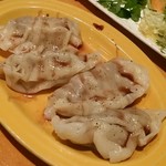 ビストロ シン 2 - 【2016年6月】フォアグラ水餃子：850円