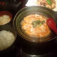 鳥ばか一代 - 親子丼はとり分けながら