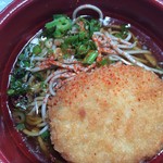 田子の浦港 漁協食堂 - シラスコロッケ蕎麦