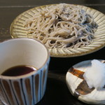 土家 - 28年6月　田舎蕎麦大盛　辛味大根