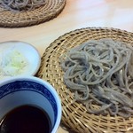 田舎蕎麦」を辛味大根