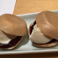 なにわ料理 有 - アイス最中