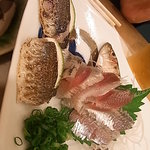 鰯　炙りと刺身　セット