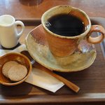 ミドリカフェ - ホットコーヒー　※長ったらしい名前がありましたが・・・忘れた（覚える気もなし）