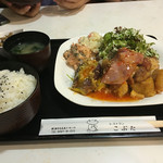 KOBUTA - 地鶏の唐揚げ定食
