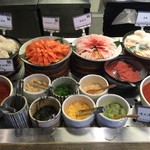 海鮮丼のセット