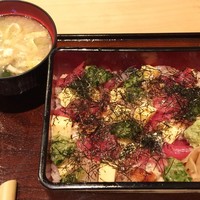 鮨 石島 - ばらちらしとお椀（2016/2）