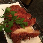 とんかつ マンジェ - みそとんかつマンジェ風(こうじ味噌とチーズ包み)