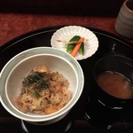 田ざわ - 25.　天ばらごはんとシジミ汁