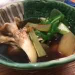 鮨処いちい - おまかせコース5,500円のカンパチのあら煮