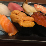 おまかせコース5,500円の握り7貫