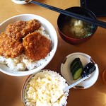 板鼻館 - タルタルかつ丼￥1000ご飯大盛り→無料