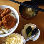 板鼻館 - タルタルかつ丼￥1000 ご飯大盛り→無料