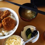 板鼻館 - タルタルかつ丼￥1000 ご飯大盛り→無料