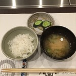 味のちか道 - 〆のご飯