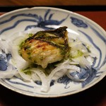 虎屋 壺中庵 - セイゴの焼き物（タデソース）