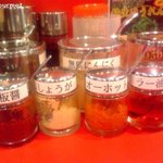 家系ラーメン たつ家 - テーブルセット