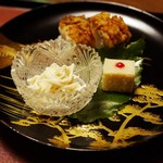 虎屋 壺中庵 - ジャガイモの胡麻和え