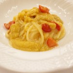 ペレグリーノ - (パスタ)紫雲丹とトマトのスパゲッティ
