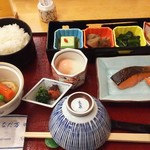 東京 なだ万 - ご飯の朝定食