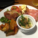 nobu’s - 2016.6. 前菜盛り（￥650）