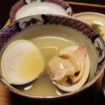 しのはら - 蒸し物　九十九里の蛤酒蒸し