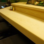 Sushi Hiroshima - カウンター席、この清々しさが好きです