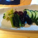 函館番屋ひとし - 漬物盛り合わせ
