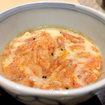 鮨 はしもと - 2016/6_桜海老の茶碗蒸し