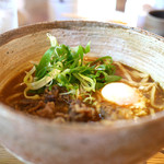 うどん山長 - 牛煮込みカレーうどん