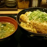 よつ葉 - 味噌ロースカツ丼