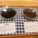 ラ・トラース - コーヒーと紅茶の説明。こだわってはります