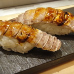 立喰い鮨 大間 - 岡山のシャコ