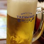 あきた海鮮食堂 - 田沢湖ビール樽生