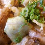 そらいえ - ホルモン鉄板焼き（塩）：アップ