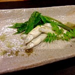 徳山鮓 - 稚鮎の酢の物
