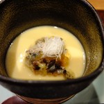 徳山鮓 - 宴会スタート！余呉の天然スッポンの茶碗蒸し