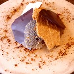 ビターなクレームショコラ/アニスキャラメルアイス/ナッツのクルスティアン