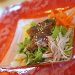 中華ダイニング 華火 - 1280円ランチコース　サラダ