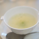 中華ダイニング 華火 - 1280円ランチコース　スープ