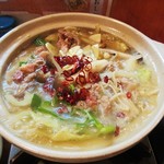 金時 - にんにく鷹の爪投入