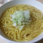 元祖一条流がんこ 西早稲田 - かけ中華(塩味)大盛