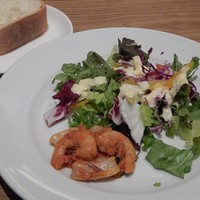 bottega 柏店 - コースのサラダ＆バゲット