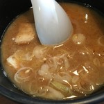 ラーメン＆らーめん　一代元 - 「豚骨つけ麺・粉節」700円税抜