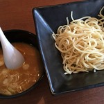 ラーメン＆らーめん　一代元 - 「豚骨つけ麺・粉節」700円税抜