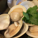 五島丸 - 蛤の酒蒸し